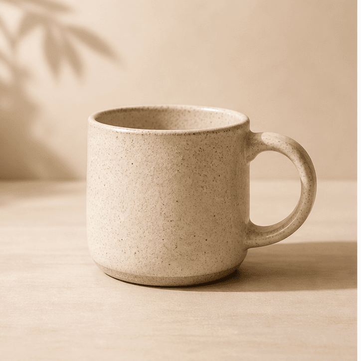 Ceramic mug product hero photo